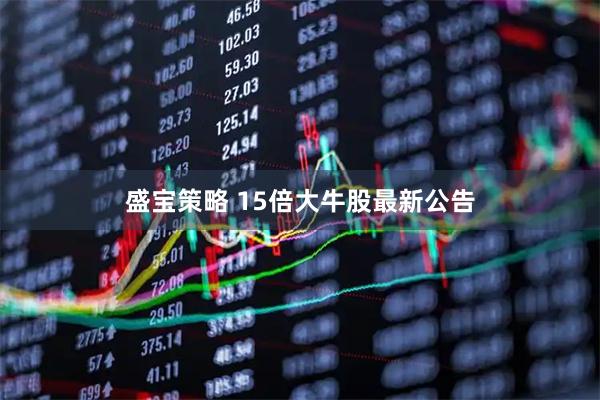 盛宝策略 15倍大牛股最新公告